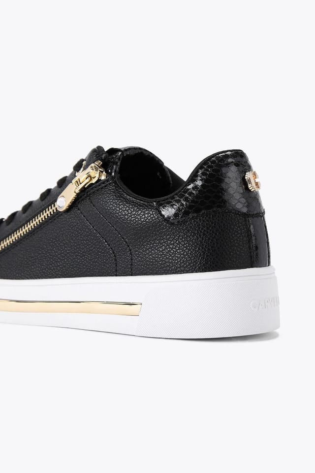 Carvela Carvela Women's 'Diamond Zip' Trainers in Black - 3