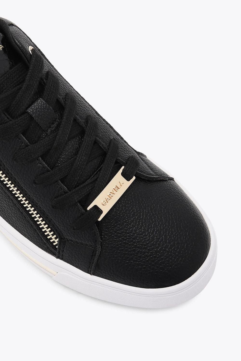 Carvela Carvela Women's 'Diamond Zip' Trainers in Black - 4