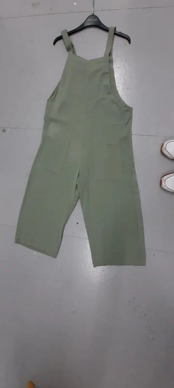 New Look Khaki Pullover Work Jumpsuit
