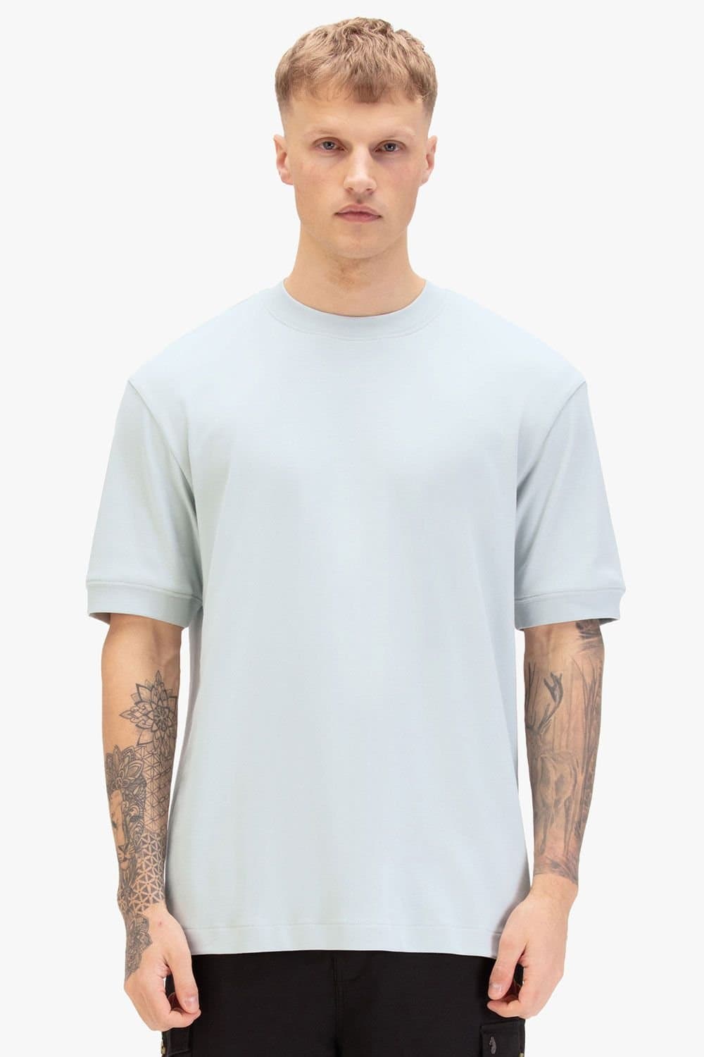 Luke 1977 Luke 1977 Men's Burly Oversized T-shirt in Light Blue