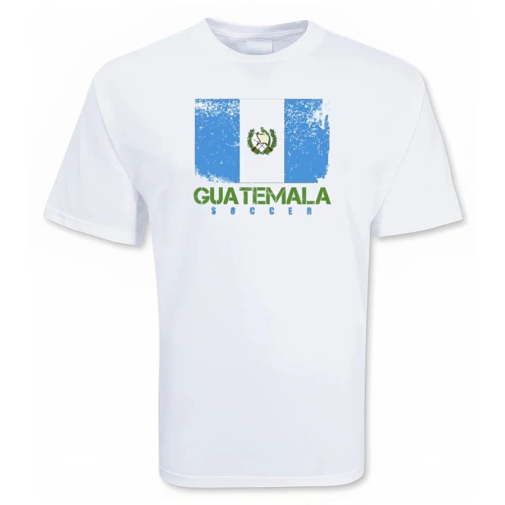 Guatemala Guatemala Men's Football T‑shirt in White