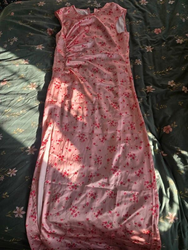 ASOS Floral silk style dress