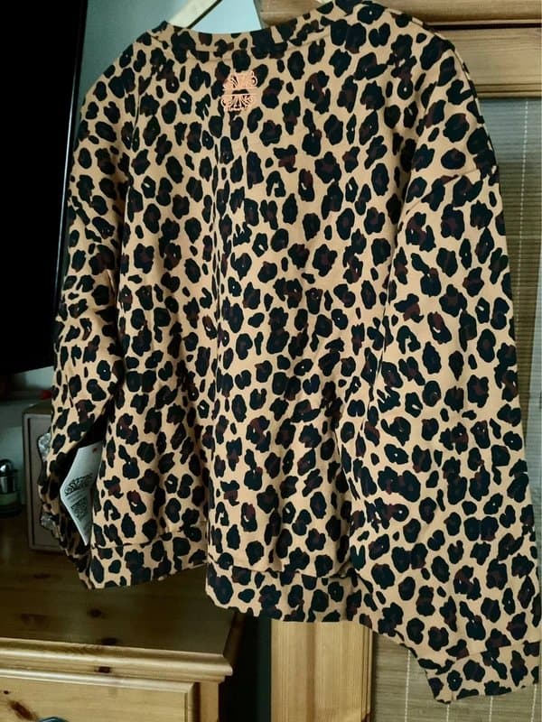 Never Fully Dressed Never Fully Dressed Leopard Print Poppy Sweatshirt 12