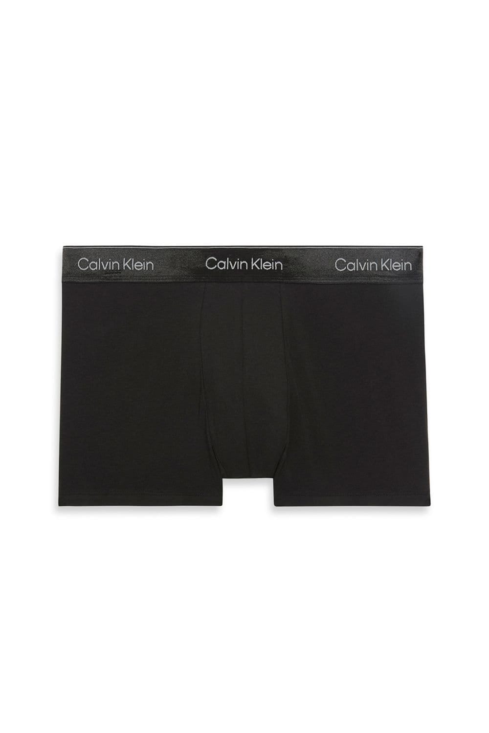 Calvin Klein Calvin Klein Men's Icon Cotton Holiday Trunk Black - 1