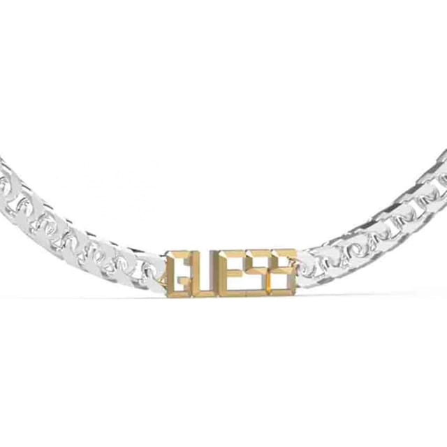 Guess Guess Men's JUMN03204JWYGSTT-U Necklace in Silver - 2