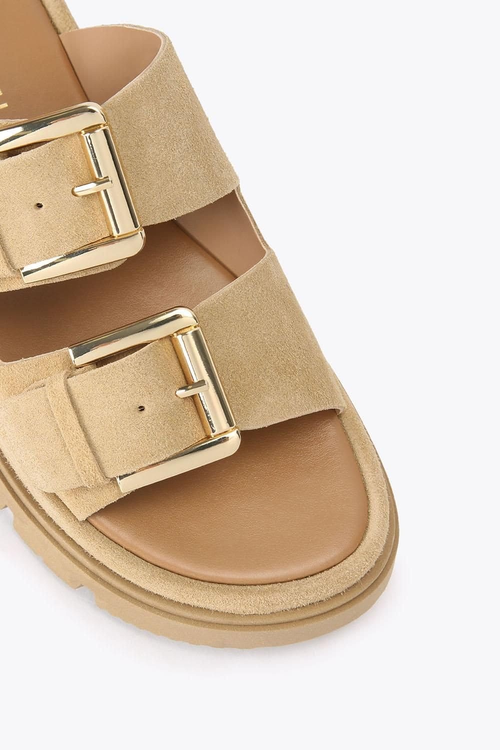 Carvela Carvela Women's 'Pavilion' Suede Sandals in Taupe - 4