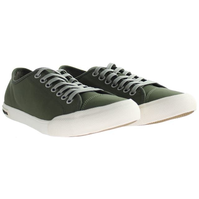 Seavees Seavees Men's Low Standard Military Olive Green Shoes - 2