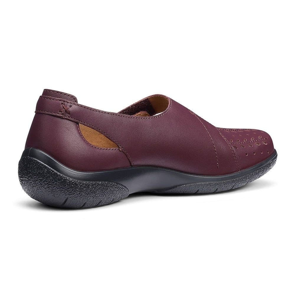 Hotter Hotter Women's 'Daphne' Mary Janes in Maroon - 4