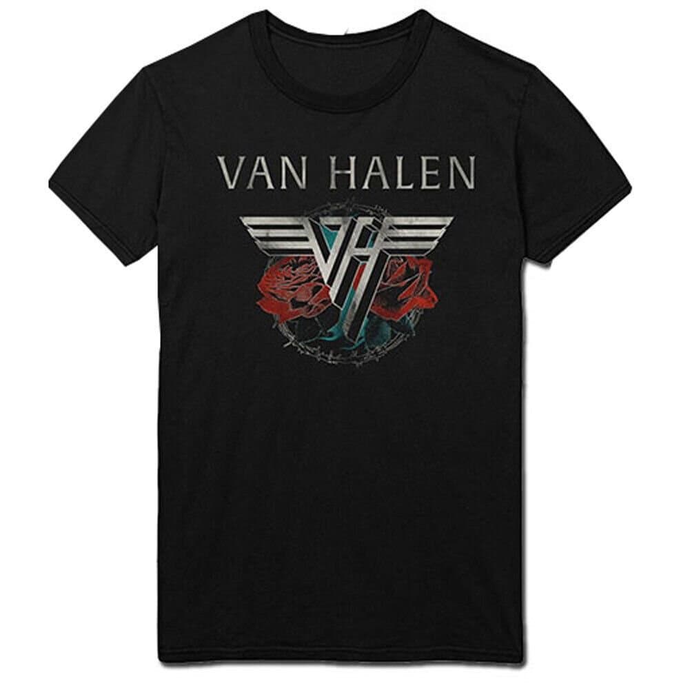 Van Halen Van Halen Men's 84 Tour Back Print T-Shirt in Black