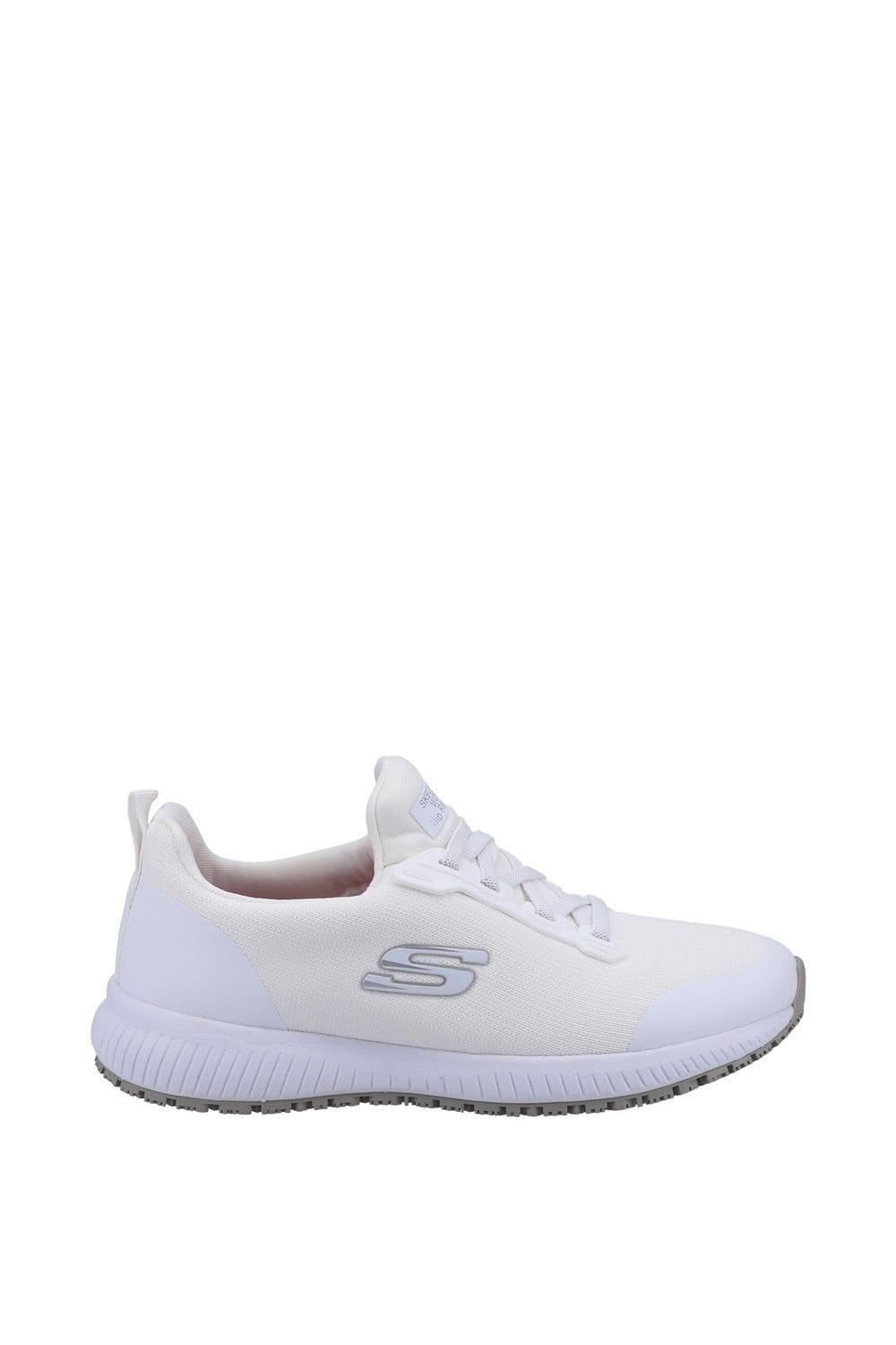 Skechers Skechers Women's Squad SR Occupational Shoe in White - 4