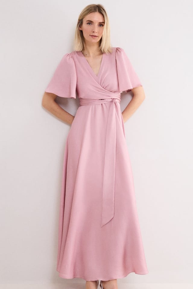 Phase Eight Phase Eight Women's Abbie Maxi Dress in Dusty Pink - 3