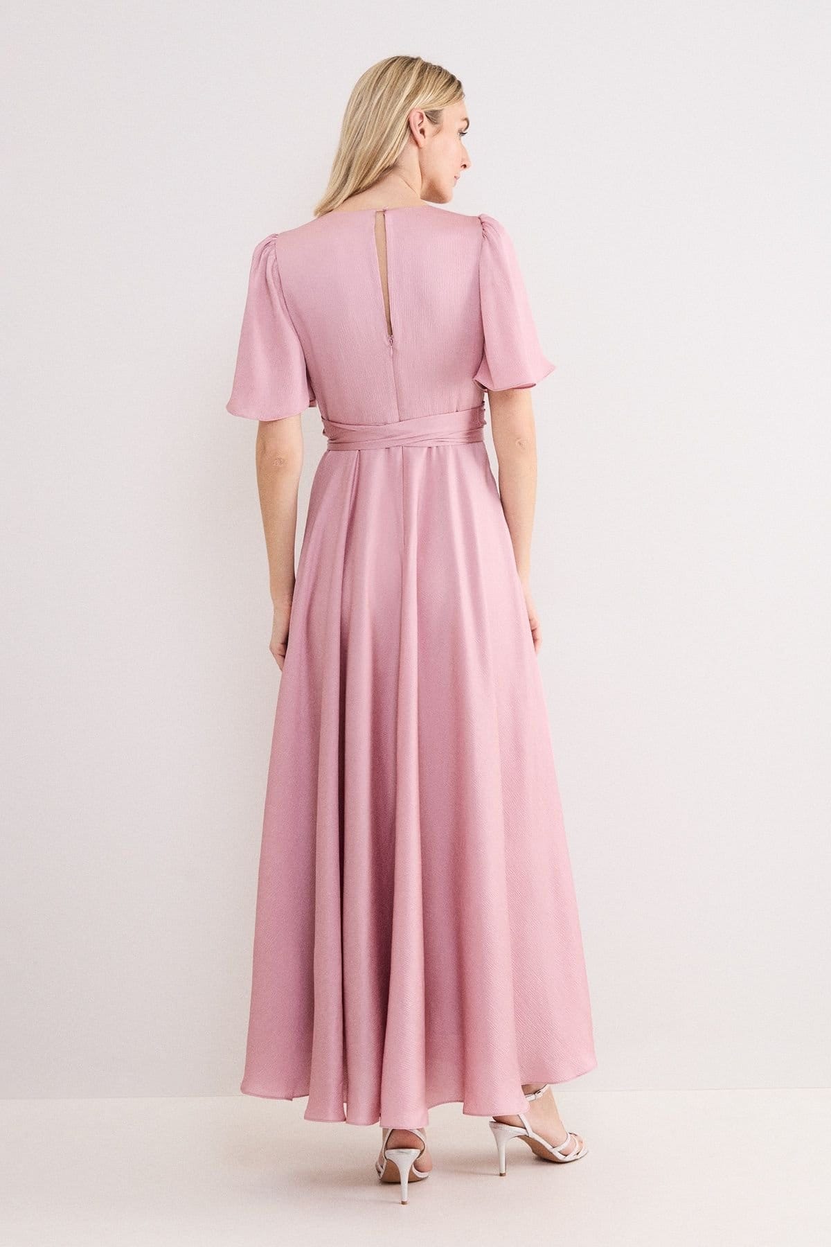 Phase Eight Phase Eight Women's Abbie Maxi Dress in Dusty Pink - 4