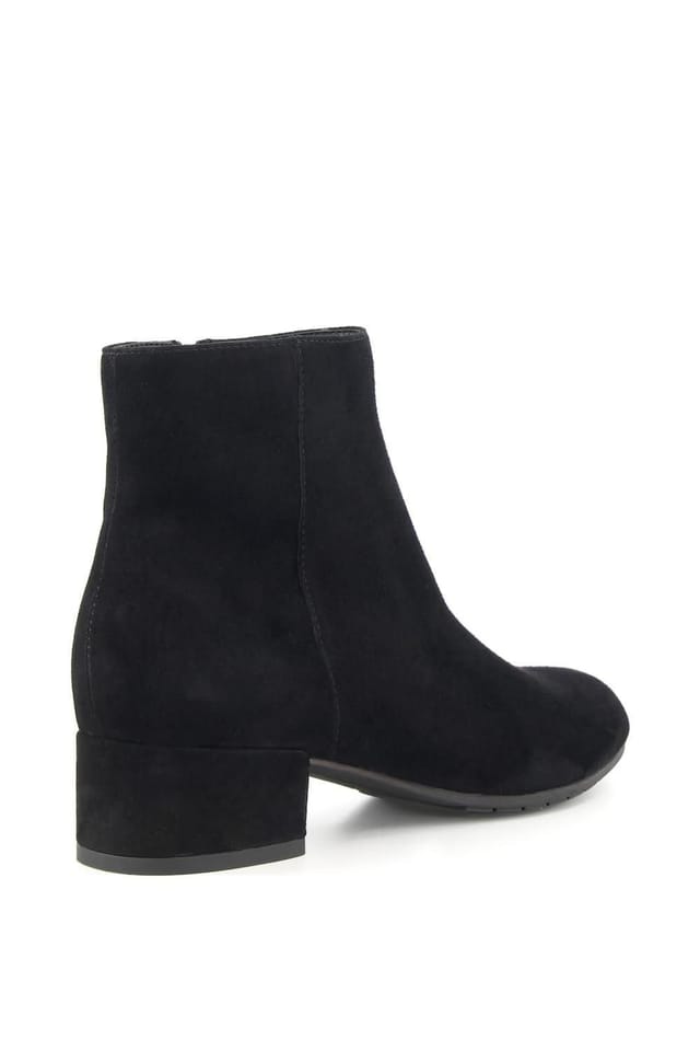 Dune London Dune London Women's Wide Fit 'Pippie' Suede Ankle Boots in Black - 3