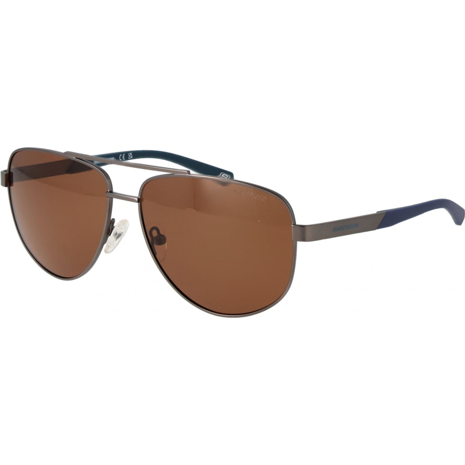 Skechers Skechers Men's SE00038 5809H Aviator/Navigator Sunglasses in Grey