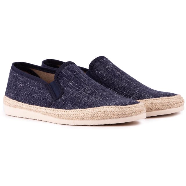V.GAN V.GAN Men's Pecan Espadrille Shoes in Blue - 2