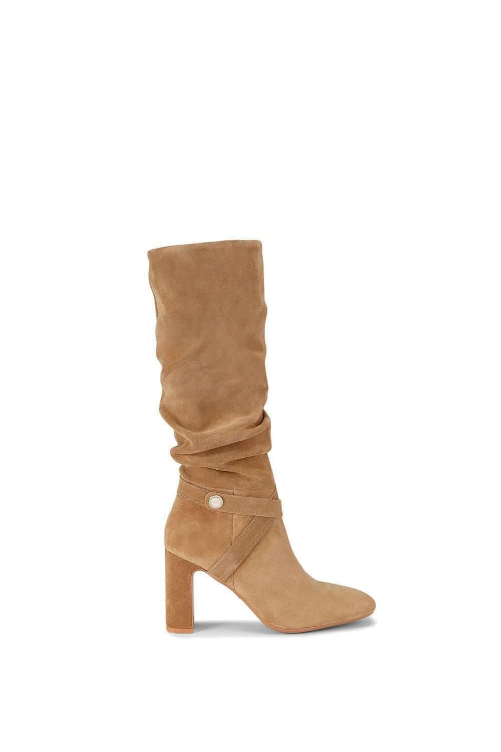 Carvela Carvela Women's 'Jackpot Slouch Knee' Suede Boots in Camel