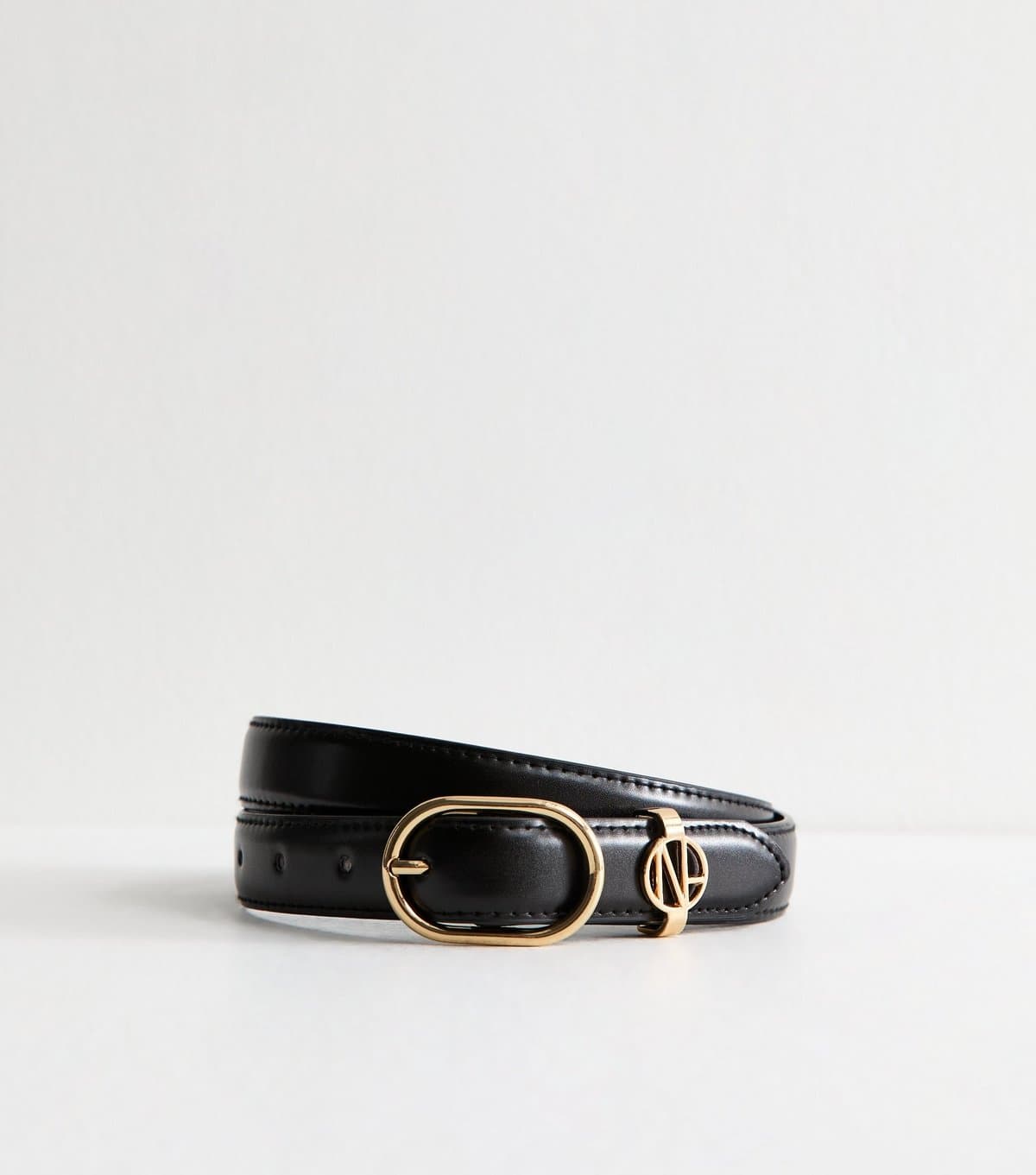 New Look New Look Black Faux Leather Belt