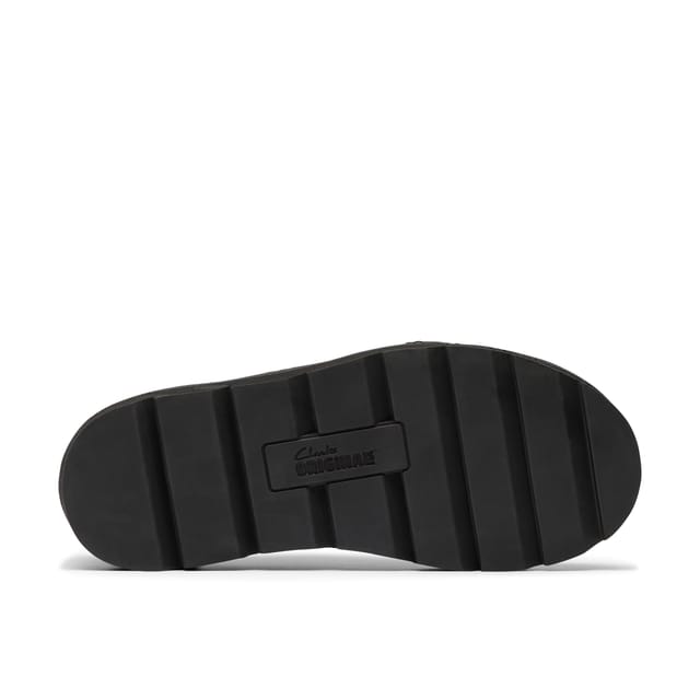 Clarks Clarks Men's Meare Walla Black Suede Wallabee - 3