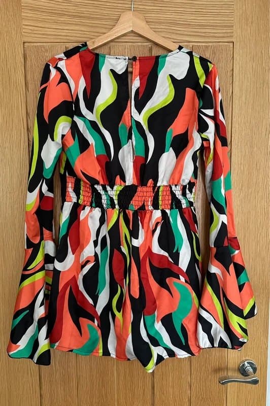 ASOS Coloured jumpsuit with flared sleeves