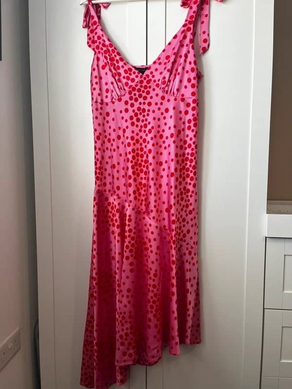 New Look New look  pink satin dress