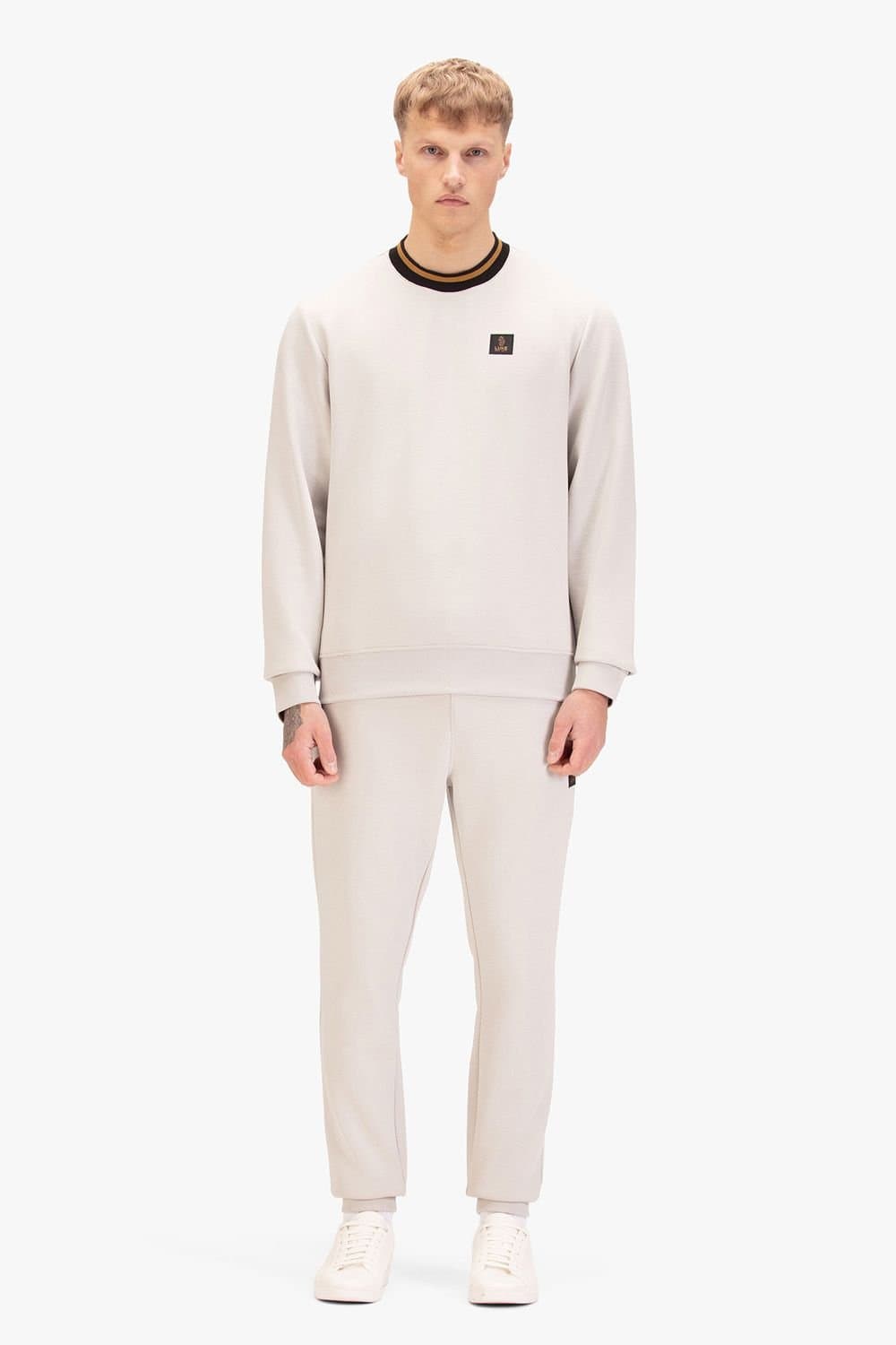 Luke 1977 Luke 1977 Men's Makati Sweatshirt & Jogger Set in Light Grey