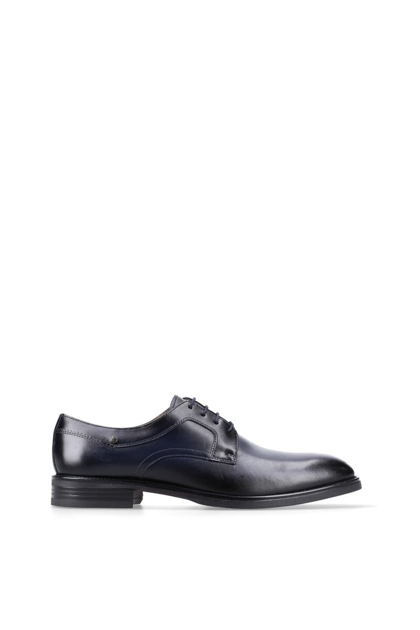 Base London Base London Men's Sleeve Lace Up Shoe in Navy - 1