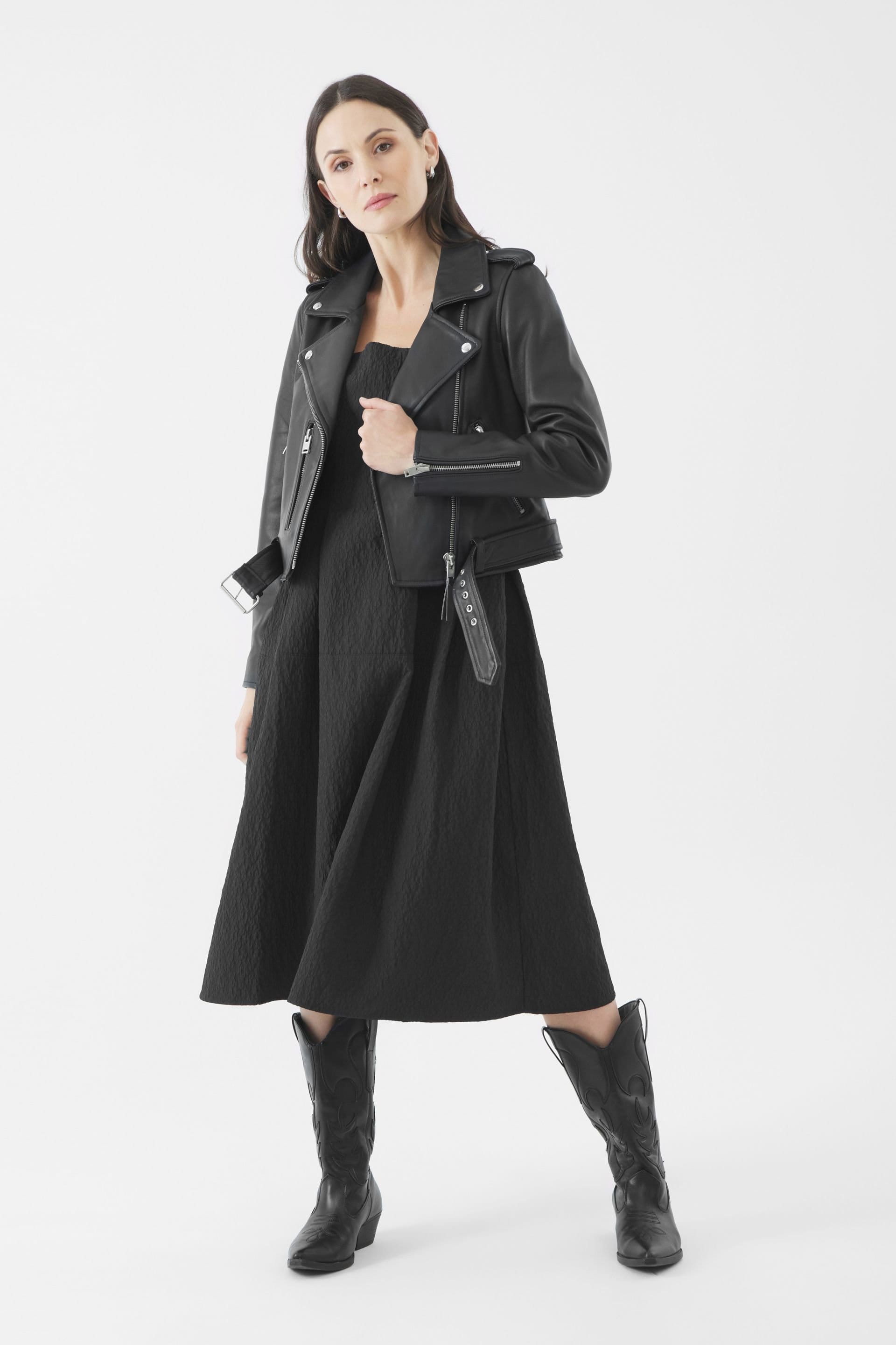 Bolongaro Trevor Bolongaro Trevor Women's Real Leather Katie Biker in Black - 4