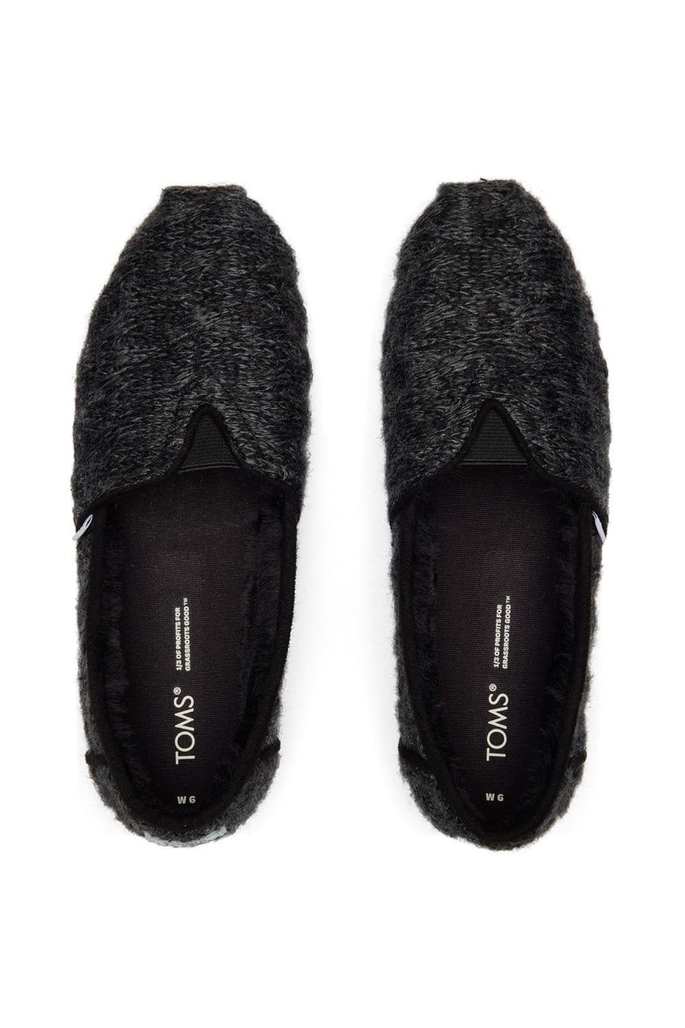 TOMS TOMS Women's 'Alpargata with Cloudbound' Classic Slippers in Black - 4