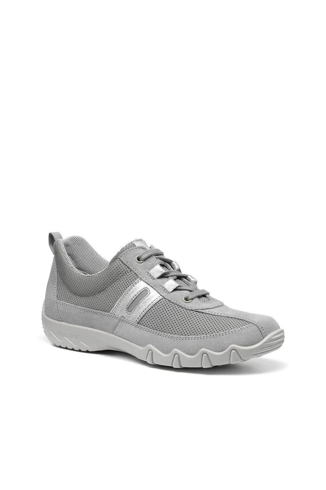 Hotter Hotter Women's Extra Wide 'Leanne II' Active Shoes in Light Grey - 2