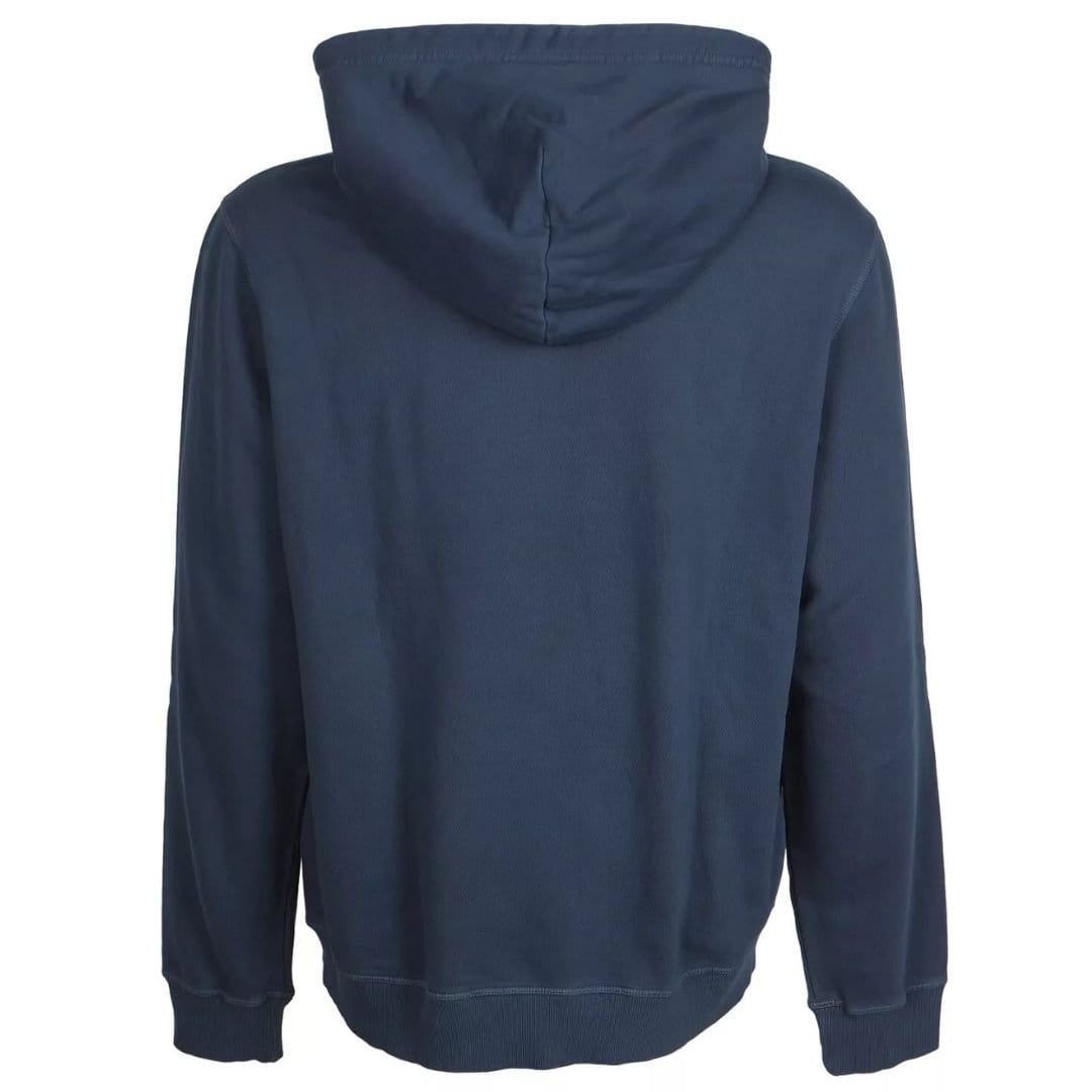 Diesel Diesel Men's Industry Denim Division Logo Navy Blue Hoodie - 4