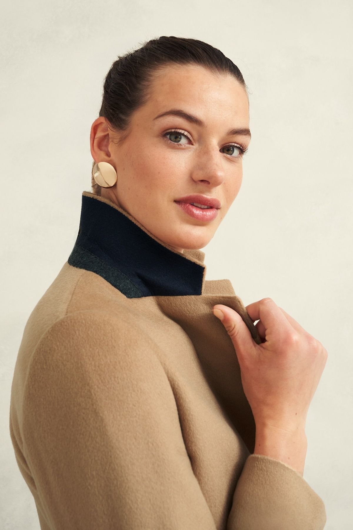 Hobbs London Hobbs London Women's Cavendish Coat in Camel - 3