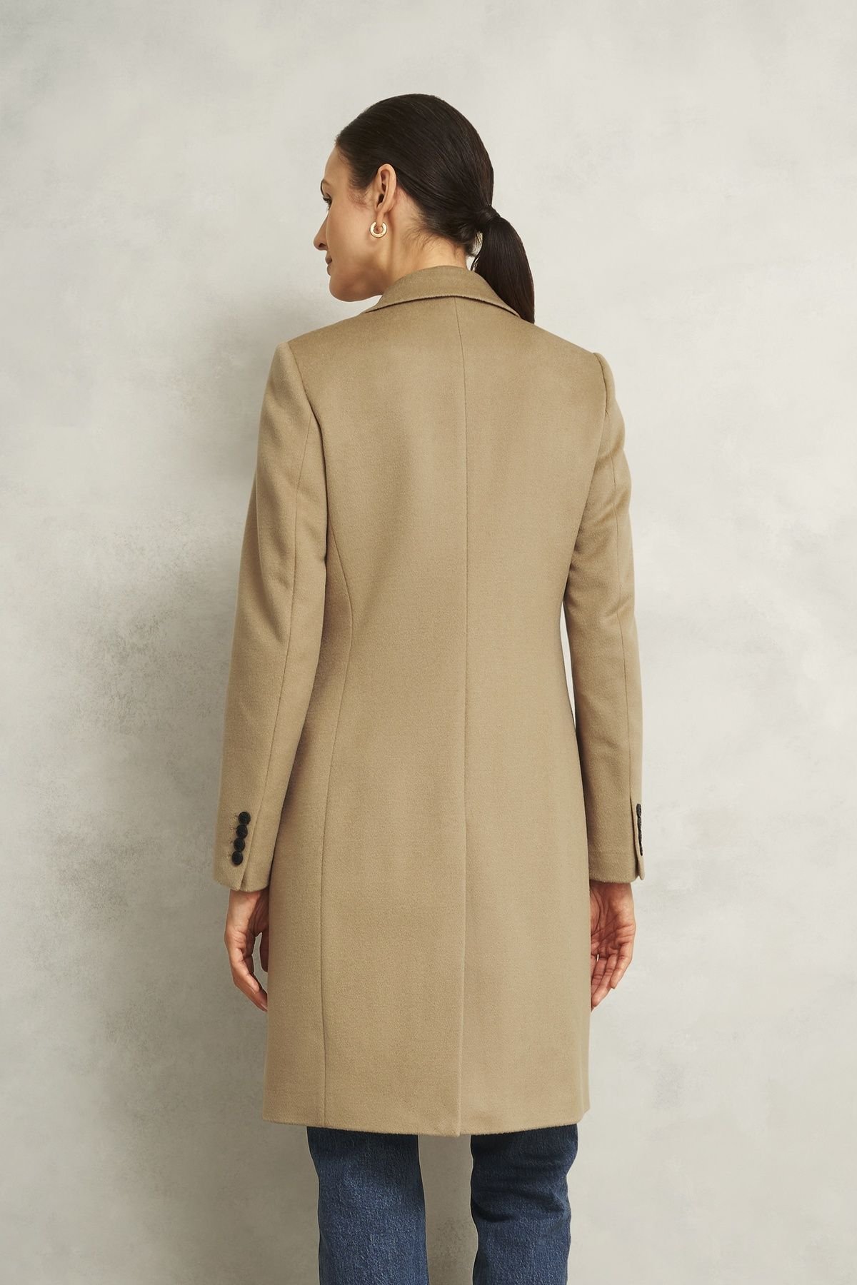 Hobbs London Hobbs London Women's Cavendish Coat in Camel - 4