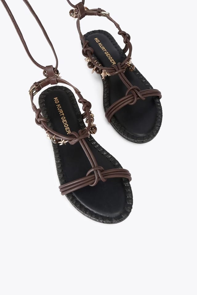 KG Kurt Geiger KG Kurt Geiger Women's 'Roux' Sandals in Brown - 2