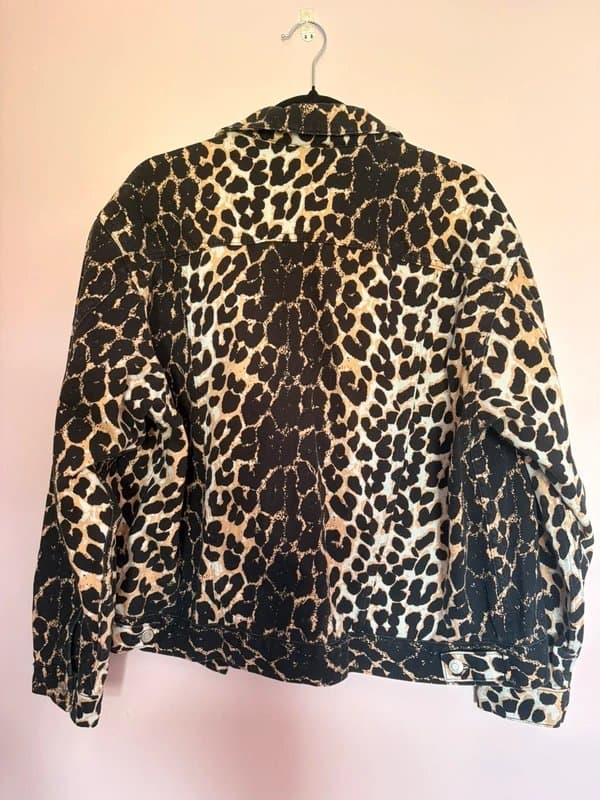 ASOS Leopard denim jacket