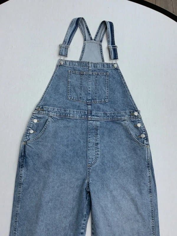 ASOS Asos ladies blue dungarees jeans size 18