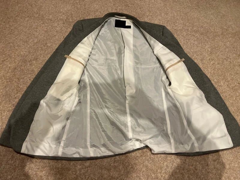 ASOS ASOS Men’s Grey Suit Jacket size 38 short