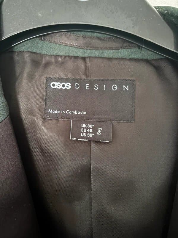 ASOS Design Green Men’s blazer