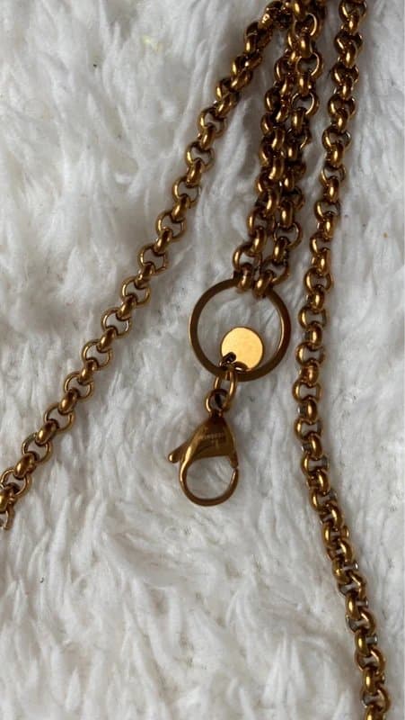 Silver Stainless steel chain necklace