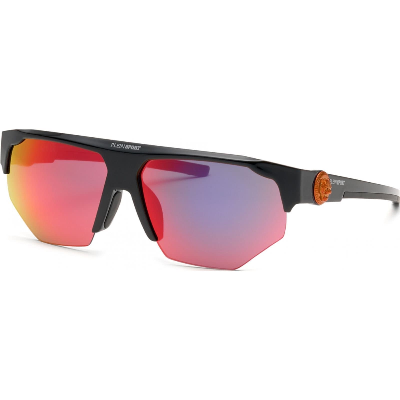 Plein Sport Plein Sport Men's SSP015-62Z42R Square/Rectangle Sunglasses in Black