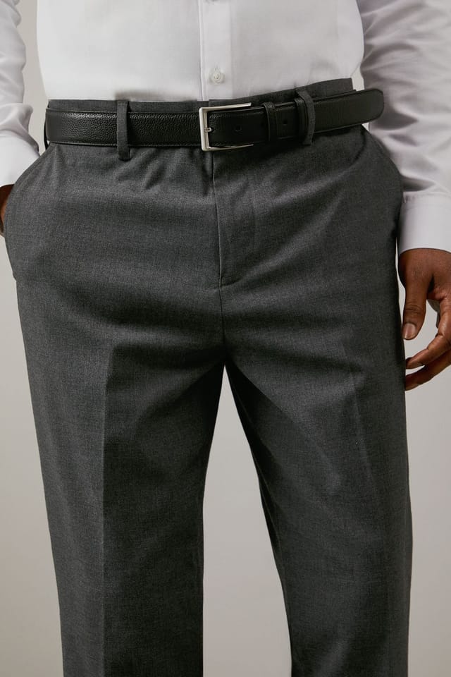 Burton Burton Men's Black Leather Belt - 2