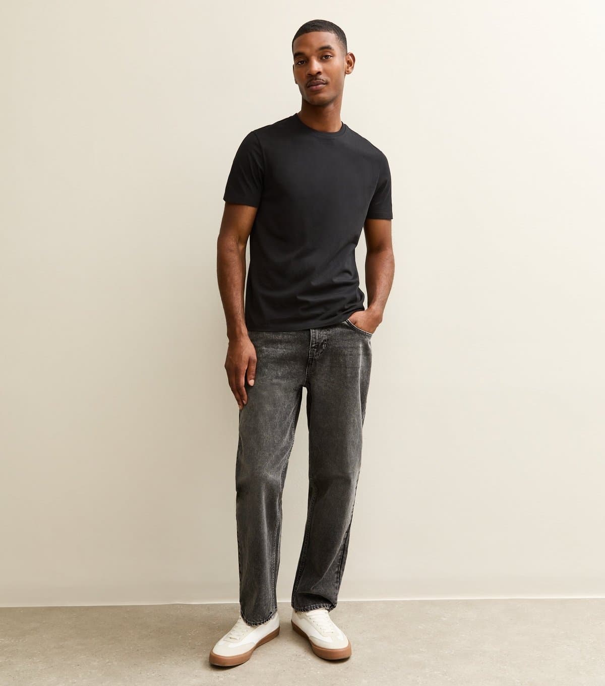 New Look New Look Black Jersey Crew Neck T-Shirt
