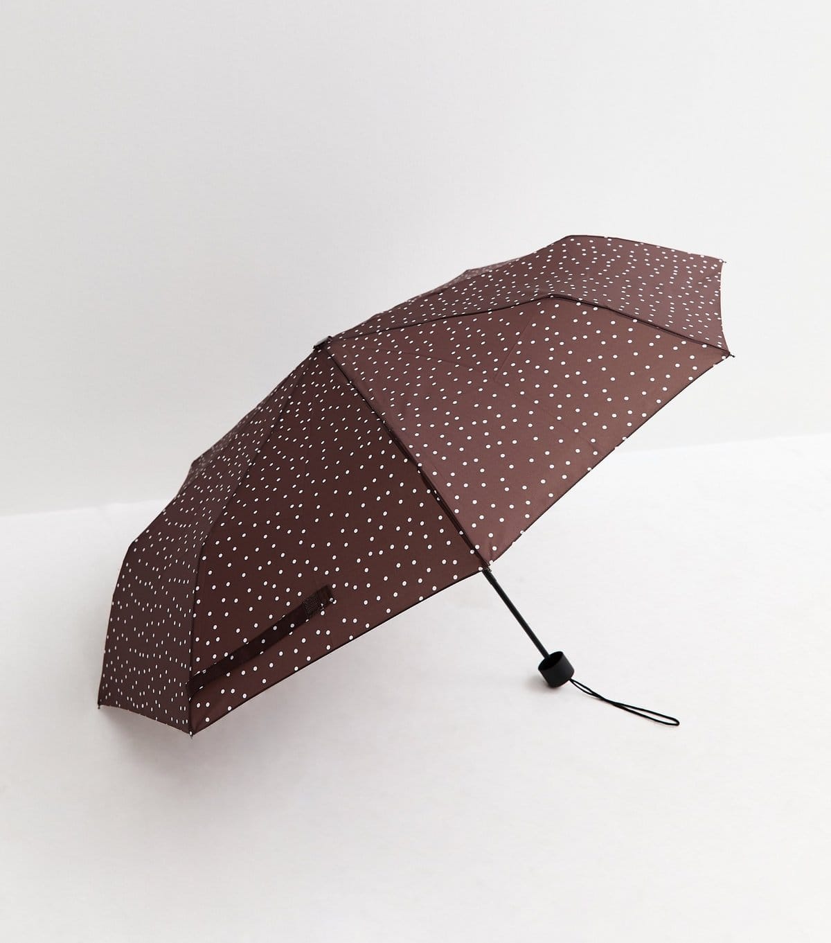 New Look Brown Polka Dot Umbrella New Look - 1