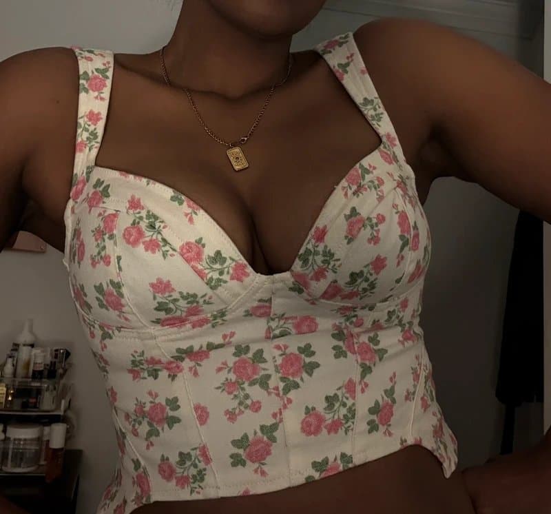ASOS ASOS denim corset