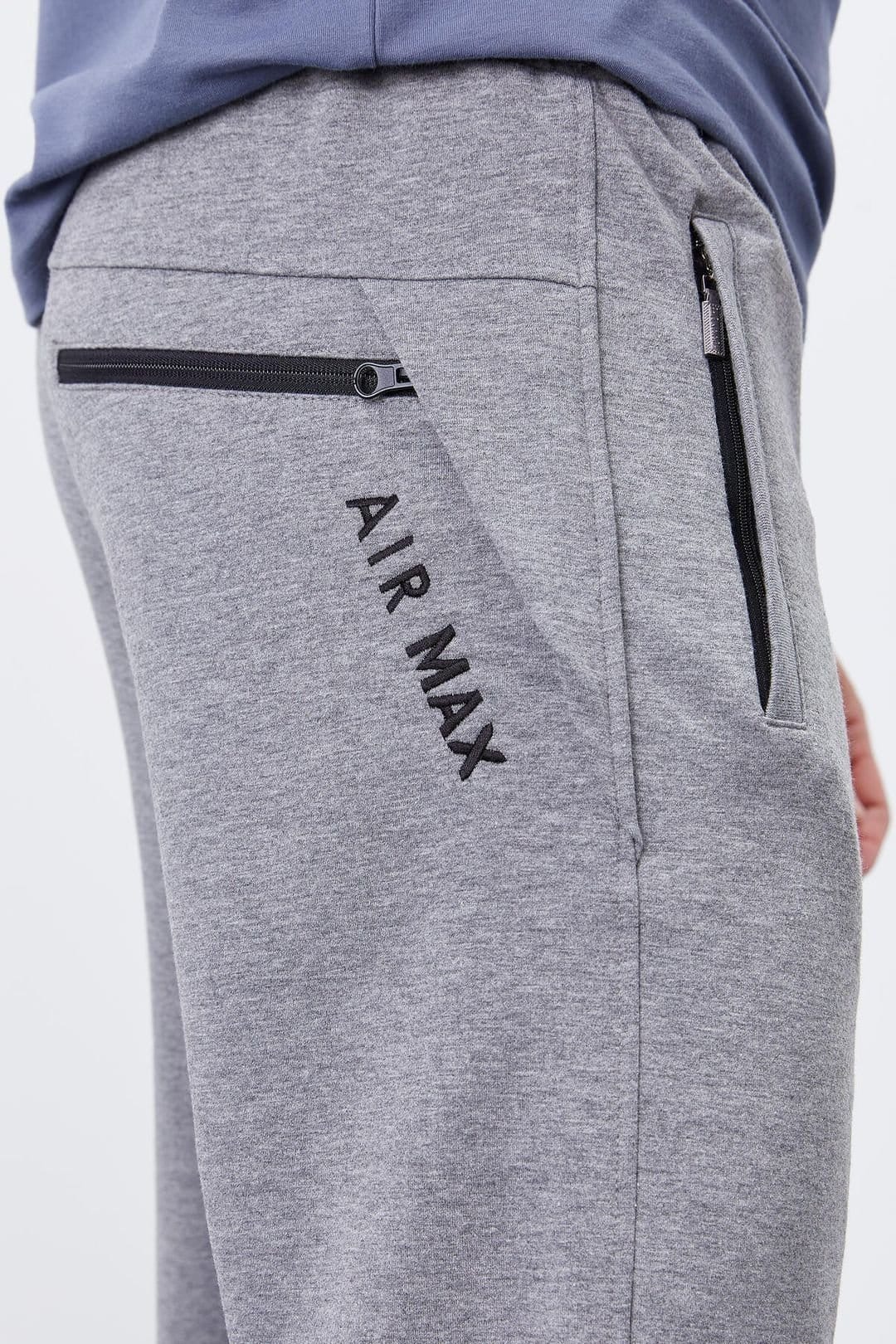 Tommy Life Tommy Life Men's Slim-Fit Fleece Sweatpants in Grey - 4
