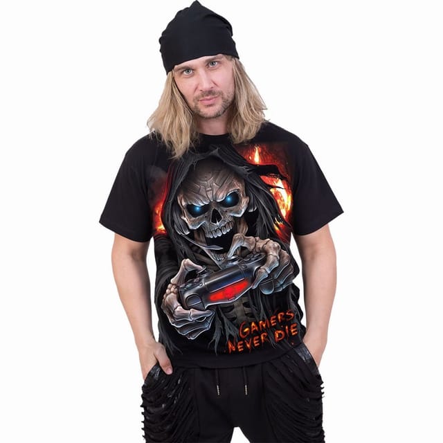 Spiral Spiral Men's Respawn T-Shirt in Black - 3