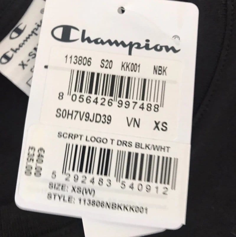 Champion Oversized Tshirt Dress Size XS