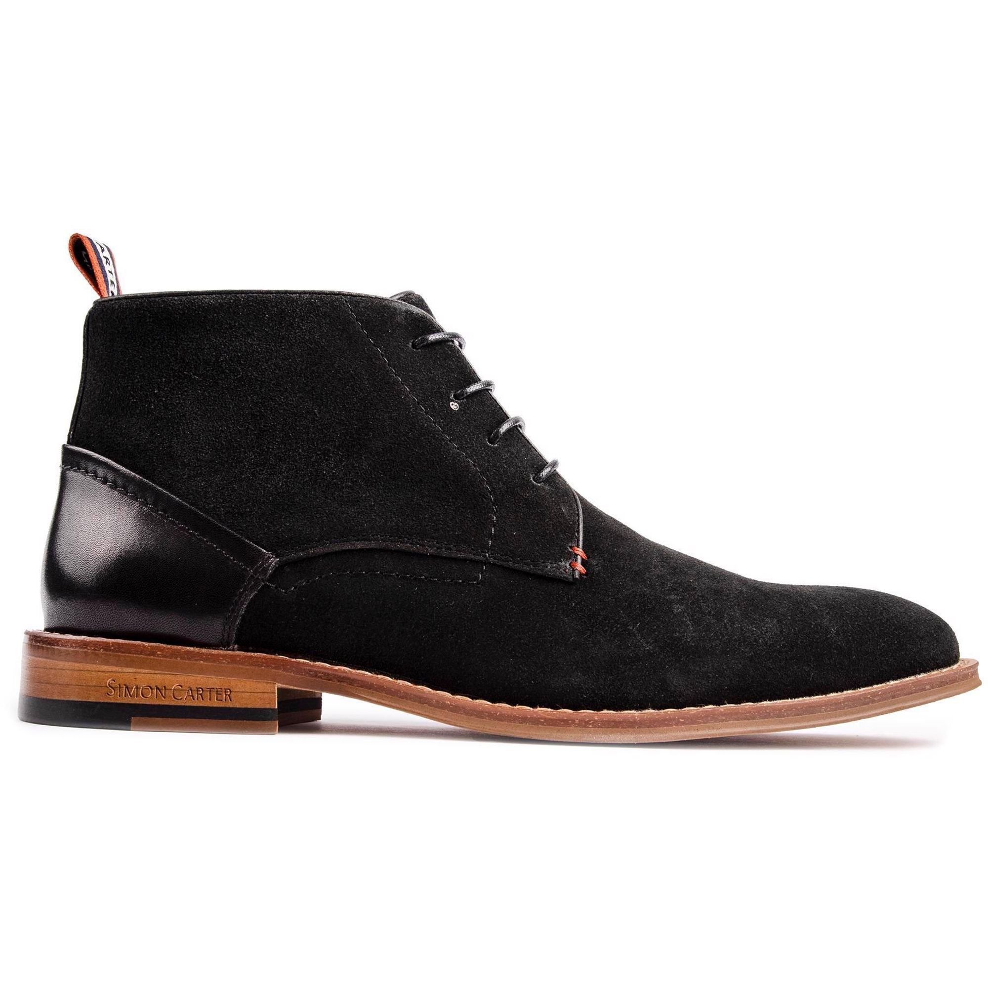 Simon Carter SIMON CARTER Men's Byrd 2 Chukka Boots in Black - 3