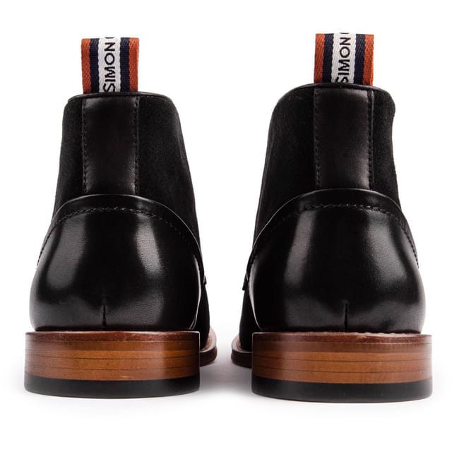 Simon Carter SIMON CARTER Men's Byrd 2 Chukka Boots in Black - 3