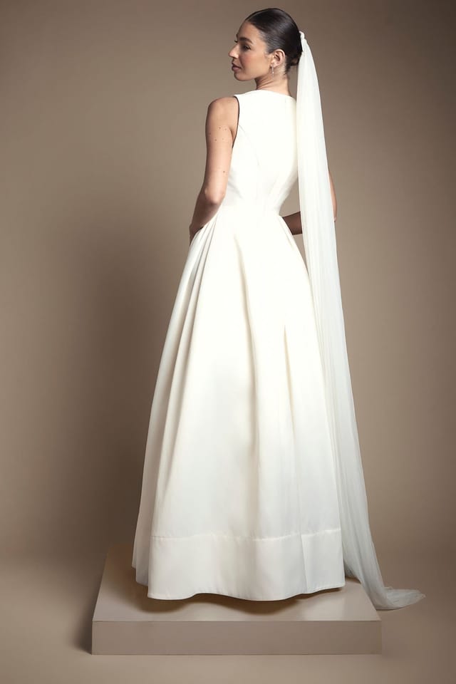 Coast Coast Women's Bodice Full Skirt Wedding Dress in Ecru - 3