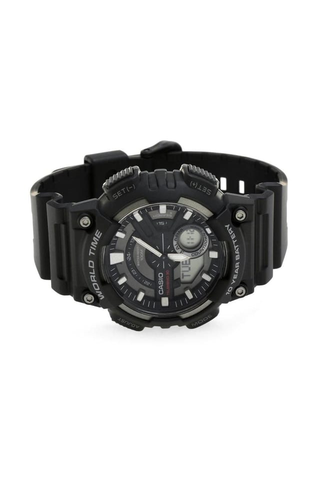 Casio Casio Men's AEQ-110W-1AVEF Collection 47mm Quartz Watch in Black - 3